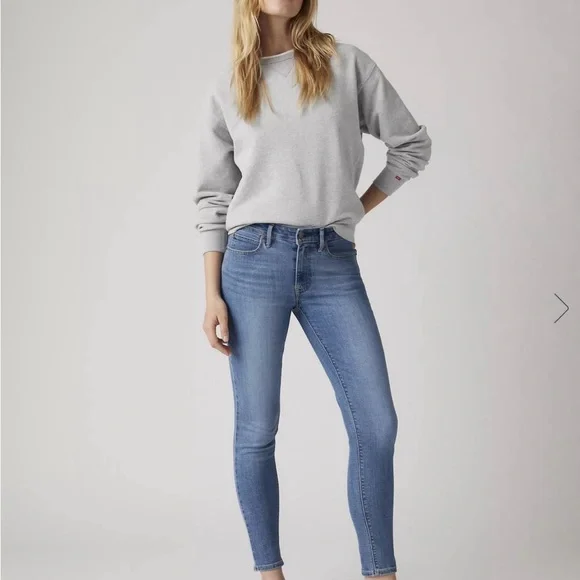 Levi's Light Blue Women's Skinny Jeans - Picture 1 of 11